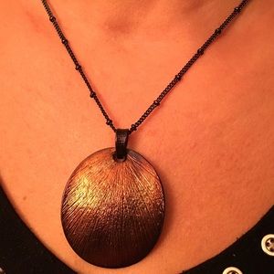 Bronze necklace from Francesca’s